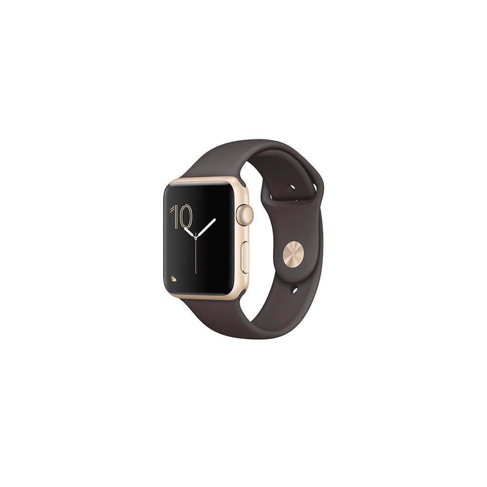 Đồng Hồ Apple 42mm Hợp Kim Nhôm Quai Đeo Thể Thao (Gold/ Cocoa band)